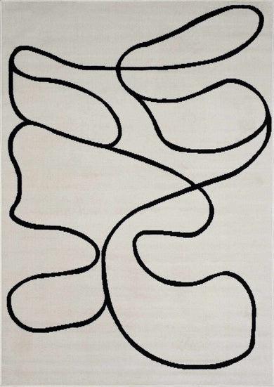 Eilir Modern Low Profile Boho Rug – Stylish Contemporary Floor Carpet