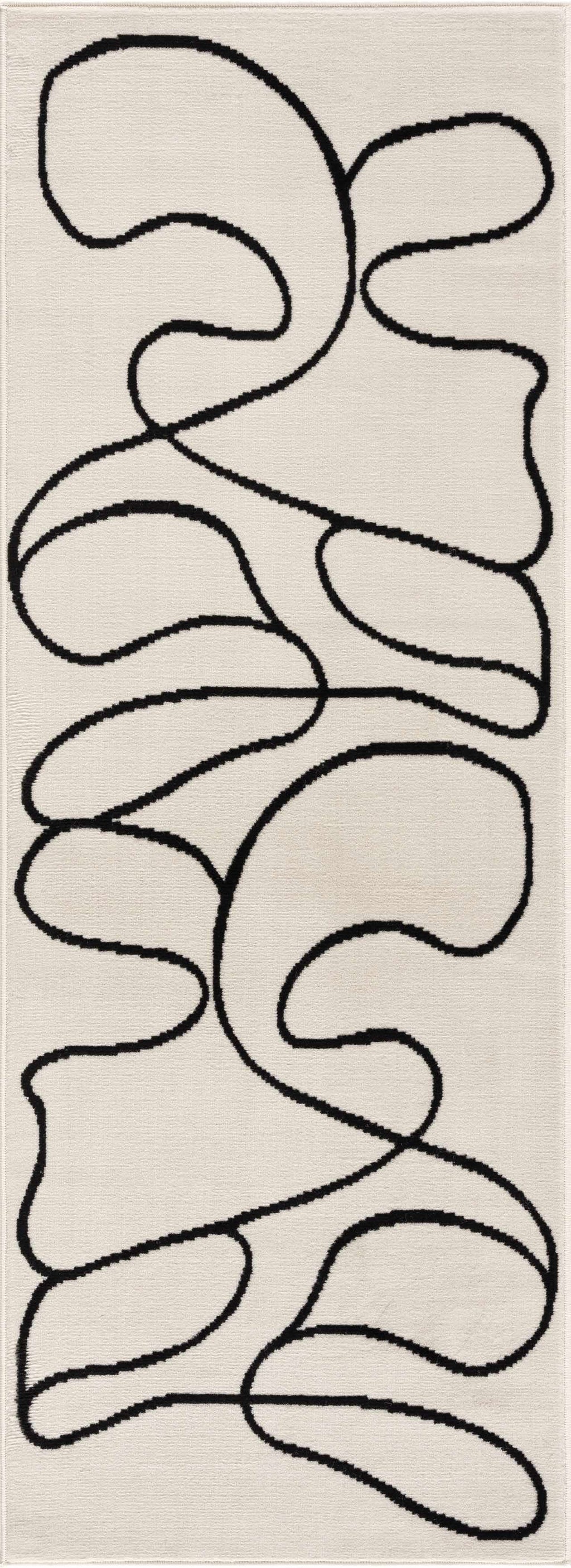 Eilir Modern Low Profile Boho Rug – Stylish Contemporary Floor Carpet