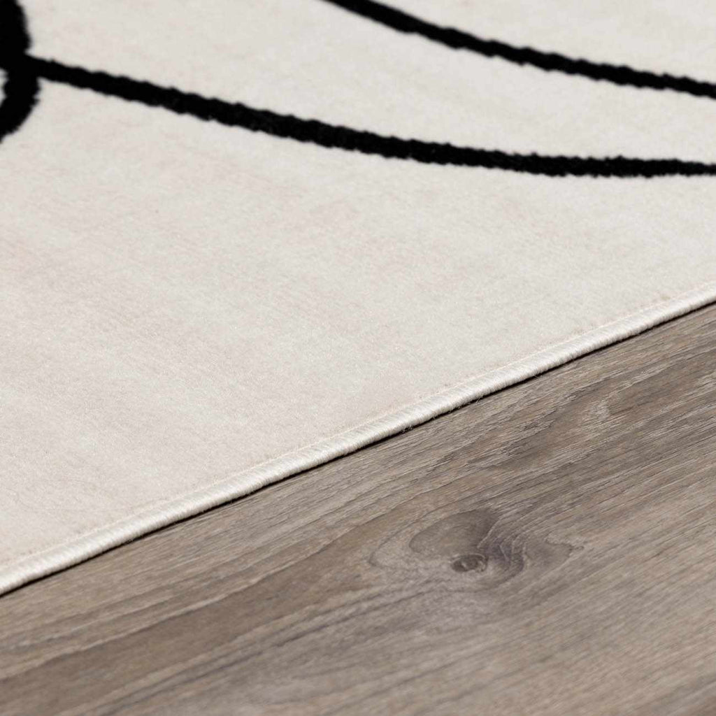 Eilir Modern Low Profile Boho Rug – Stylish Contemporary Floor Carpet