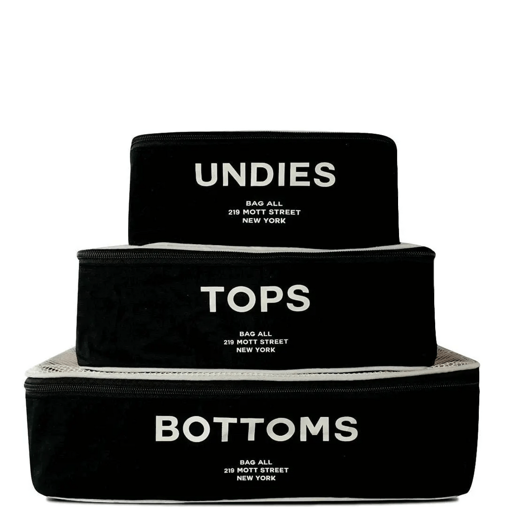 Best Packing Cubes, 3-pack – Black