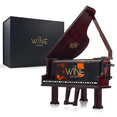 Mahogany Grand Piano Decanter — 25 oz Whiskey & Liquor Decanter