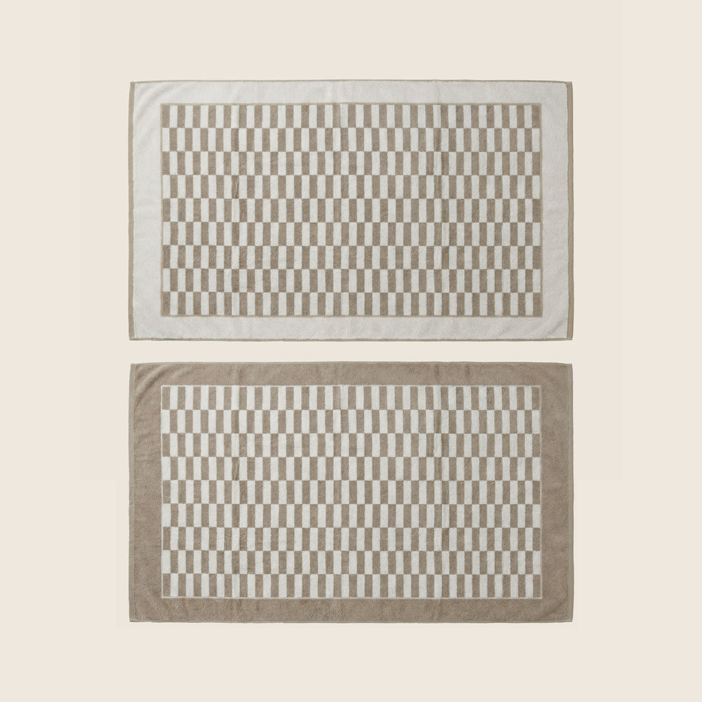 Pietra Checkered Australian Cotton Towels