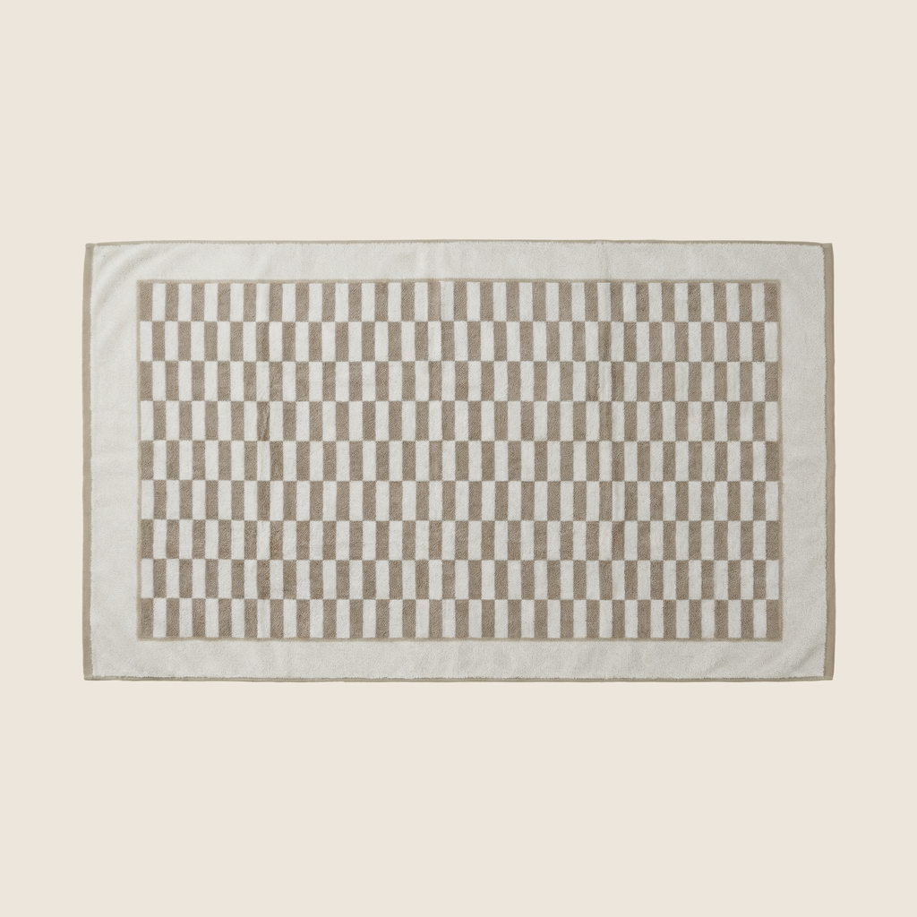 Pietra Checkered Australian Cotton Towels