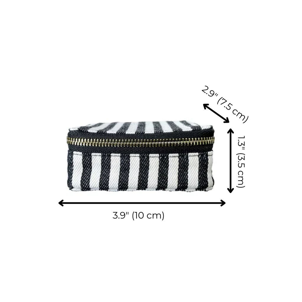 Weekly Pill Organizer Case – Small – Striped