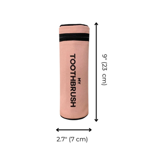 Toothbrush Travel Case – Pink/Blush