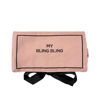 Jewelry Organizer, Travel Pouch – Bling Bling – Pink/Blush