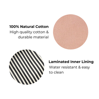 Brushes, Cylinder Case – Pink/Blush