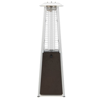 10,000 BTU Steel Tabletop Propane Patio Heater with Glass Tube