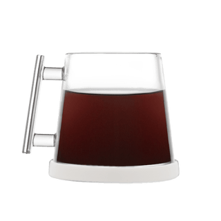 Signature 14 oz Glass Coffee Mug