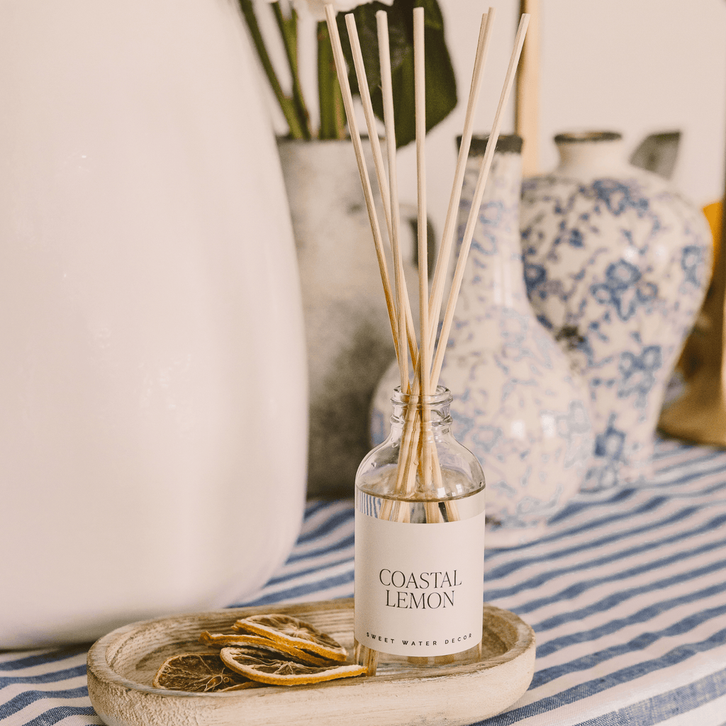 Coastal Lemon Clear Reed Diffuser