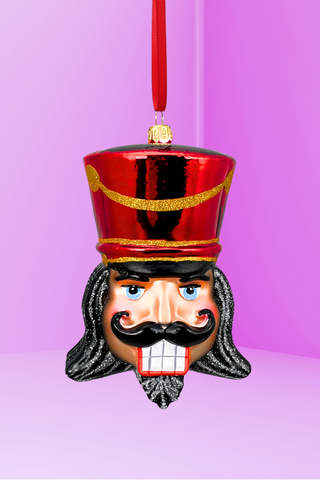 Crimson Glass Nutcracker Ornament – Broadway Nutcracker Collection