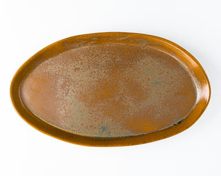 HAAND Oval Platter Set – 3-Piece Handcrafted Porcelain Serving Collection