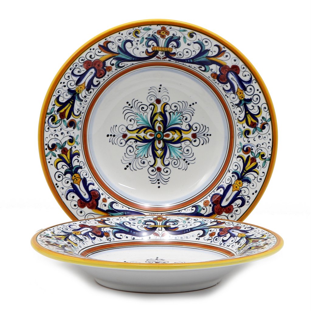RICCO DERUTA DELUXE: Rim Pasta Soup plate