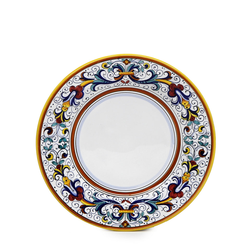 RICCO DERUTA DELUXE: Salad Plate (White Center)