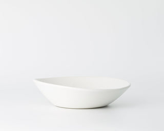 HAAND Ripple 4-Piece Dinner Setting – Handcrafted Porcelain Dinnerware Set