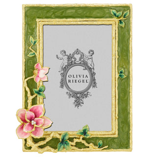 Gloria Floral Crystal Picture Frame