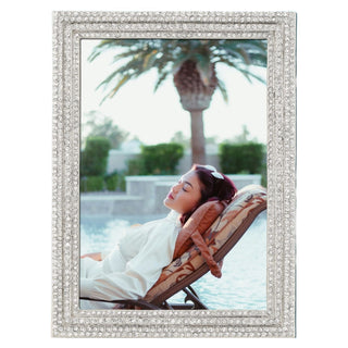 Classic Crystal Pavé Picture Frame