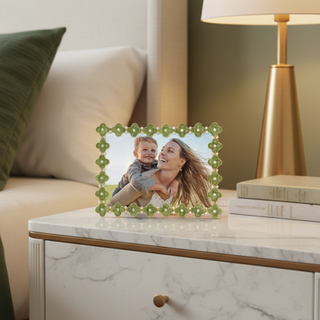 Celadon Enamel Clover 5