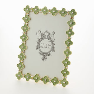 Celadon Enamel Clover 5