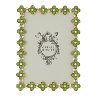 Celadon Enamel Clover 5