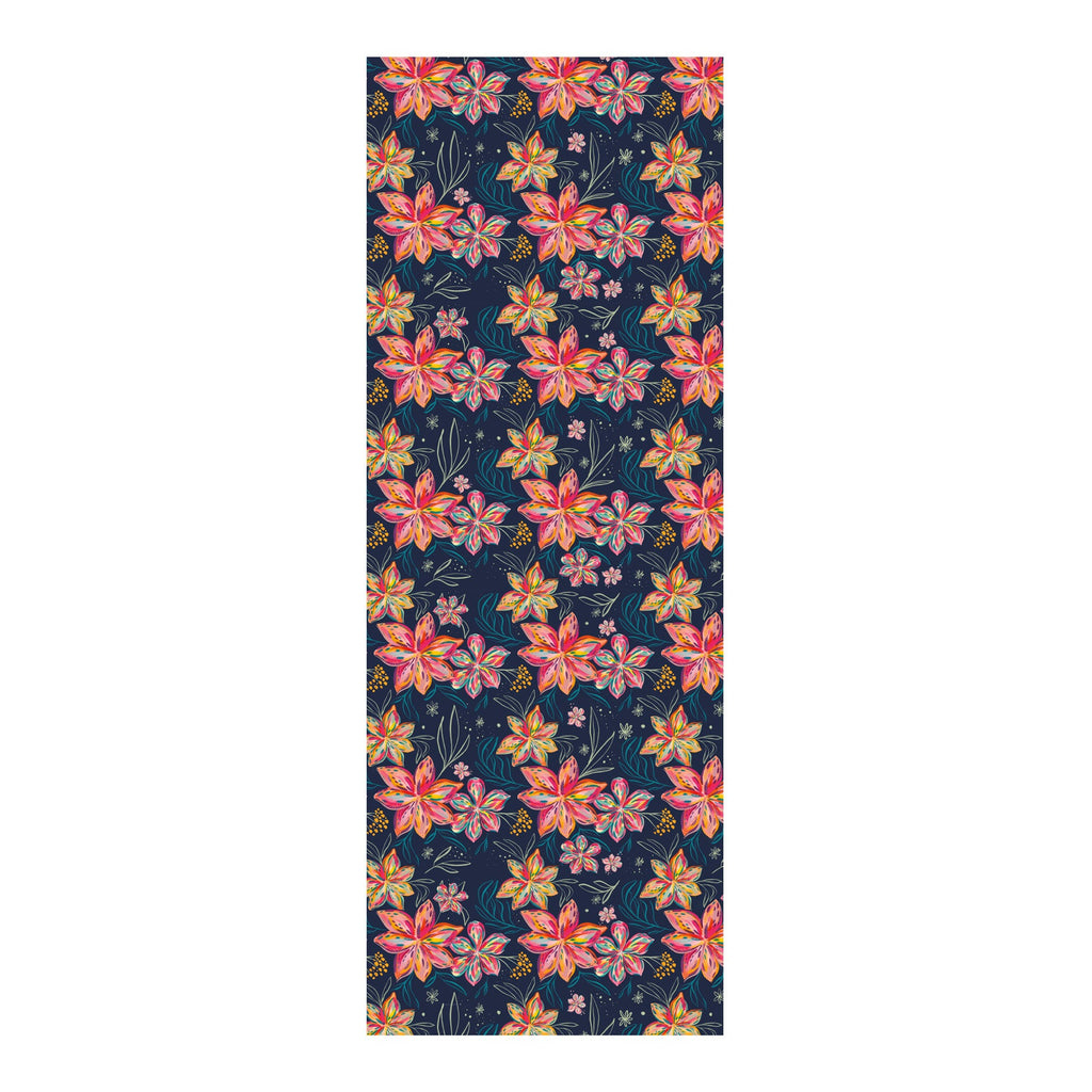 EttaVee's Bold Flowers Silk Blend Shawl – Lightweight Dressy Wrap for Women