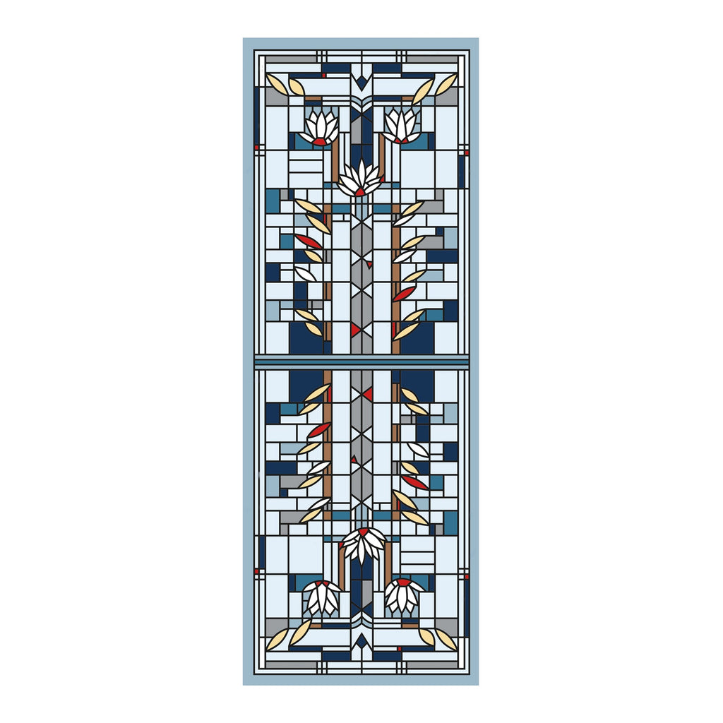 Frank Lloyd Wright Waterlilies Silk Blend Shawl – Lightweight & Elegant Evening Wrap