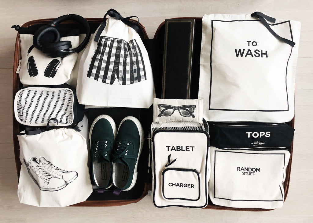 White Sneaker Shoe Bag – Cream