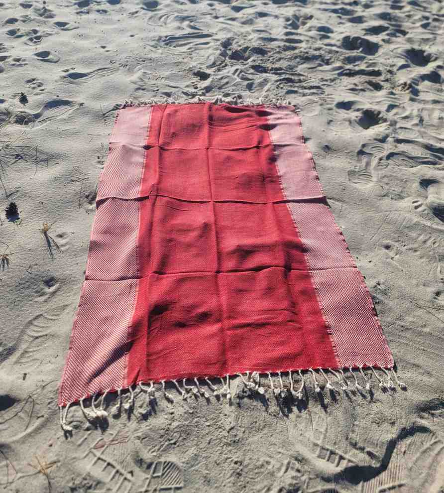 Yansima Throw | Handwoven Cotton Peshtemal Blanket