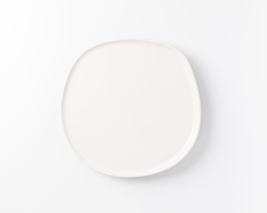 HAAND Ripple 5-Piece Dinner Setting – Handcrafted Porcelain Dinnerware Set