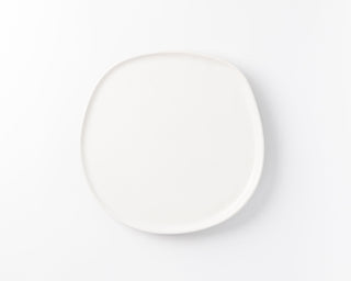 HAAND Ripple 4-Piece Dinner Setting – Handcrafted Porcelain Dinnerware Set