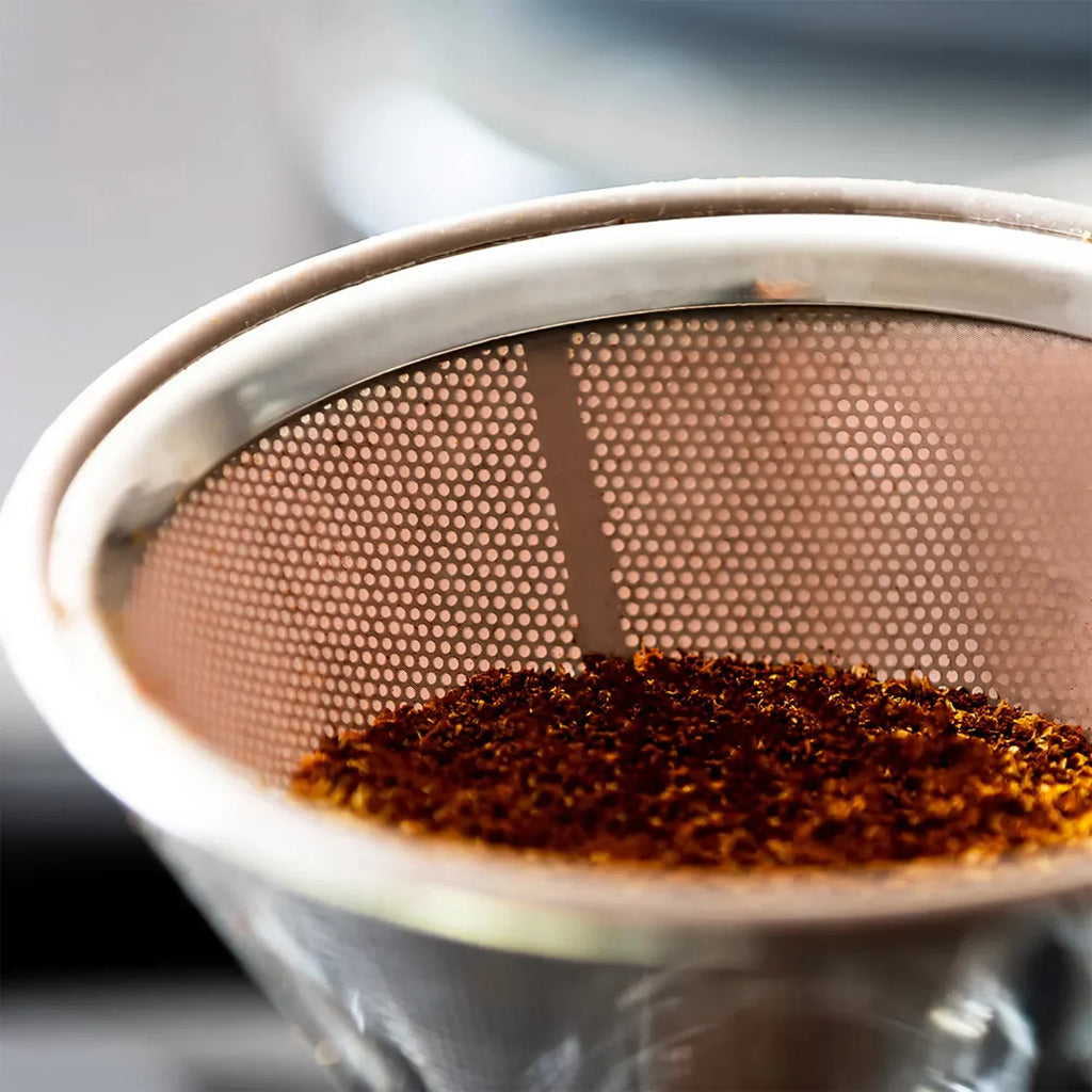 Reusable Stainless-Steel Pour-Over Coffee Filter