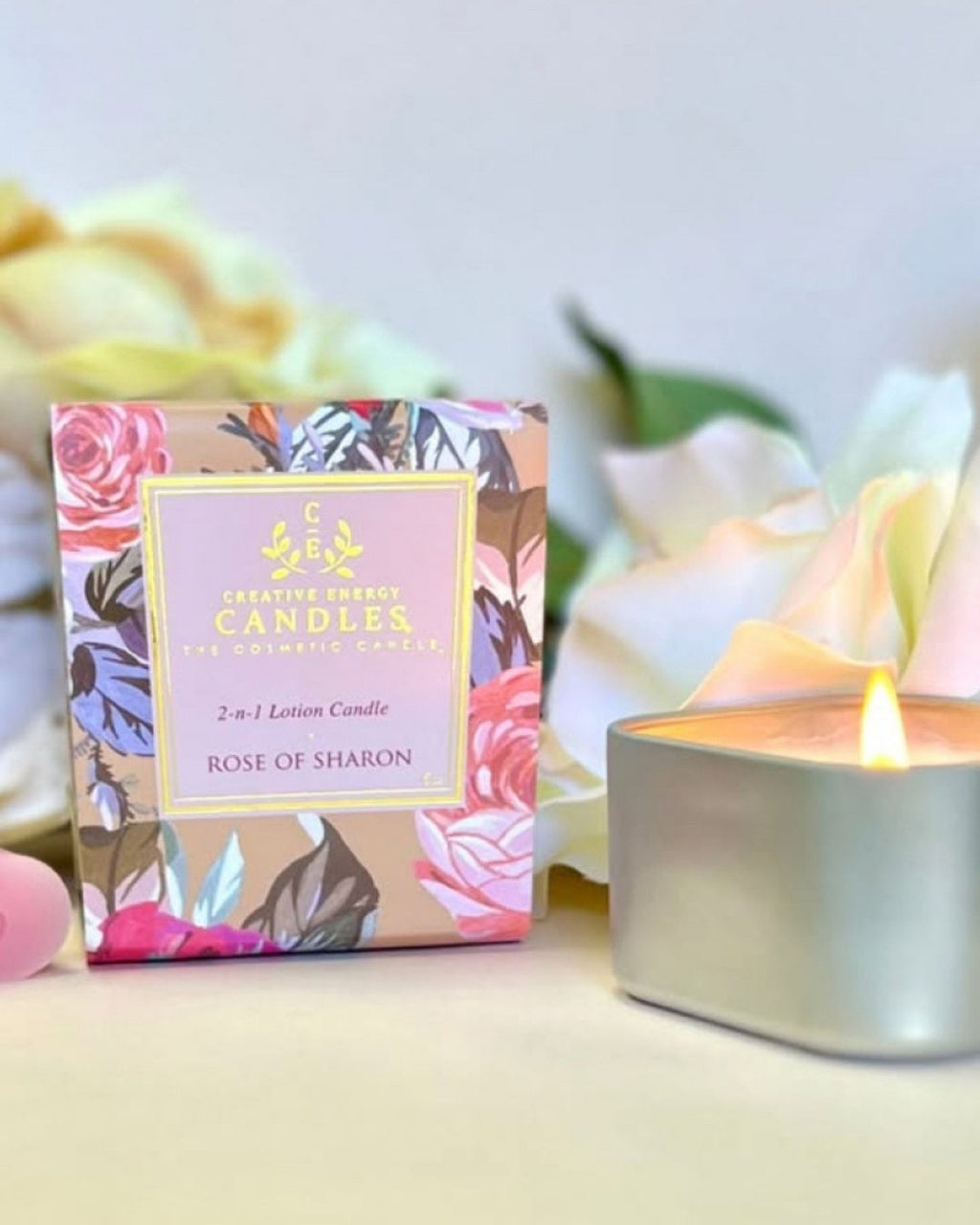 NEW* Rose of Sharon ~ Soy Lotion Candle