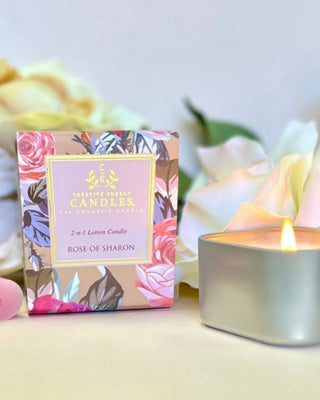 NEW* Rose of Sharon ~ Soy Lotion Candle