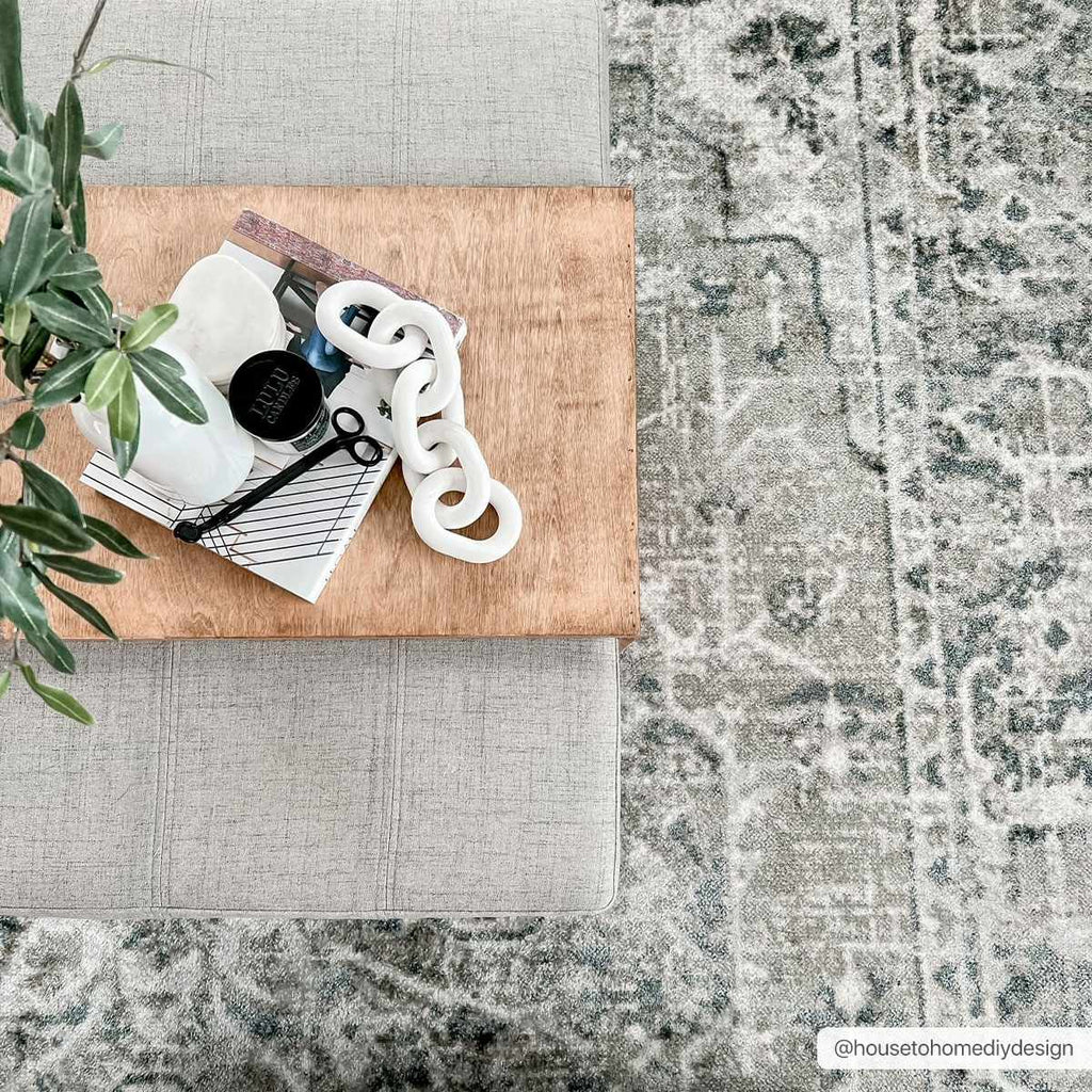 Rudoblu Boutique Washable Rug – Elegant Soft Modern Area Carpet