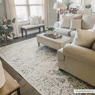 Rudoblu Boutique Washable Rug – Elegant Soft Modern Area Carpet