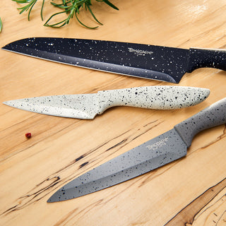 Hampton Forge Sandstone 3-Piece Cutlery Set, plastic/stainless-steel (view 2)