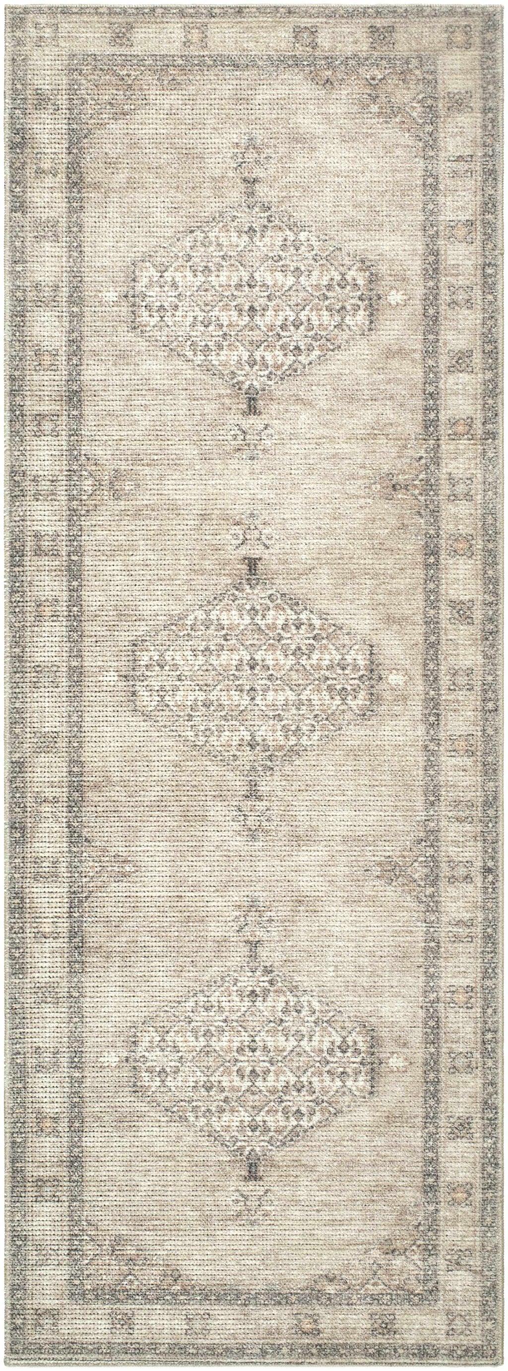 Lila Medallion Brown Livabliss x Becki Owens Rug – Elegant Patterned Area Carpet