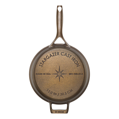 Heritage Gold 12-Inch Cast Iron Skillet – American Made