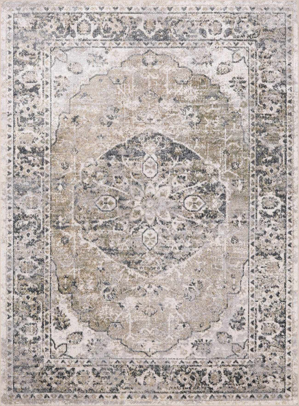 Rudo Beige Flat Pile Washable Rug – Stylish Neutral Living Room Carpet