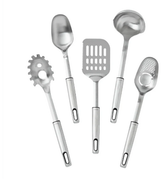 Oneida Kitchen Stainless Steel 5-Piece Kitchen Tools Set