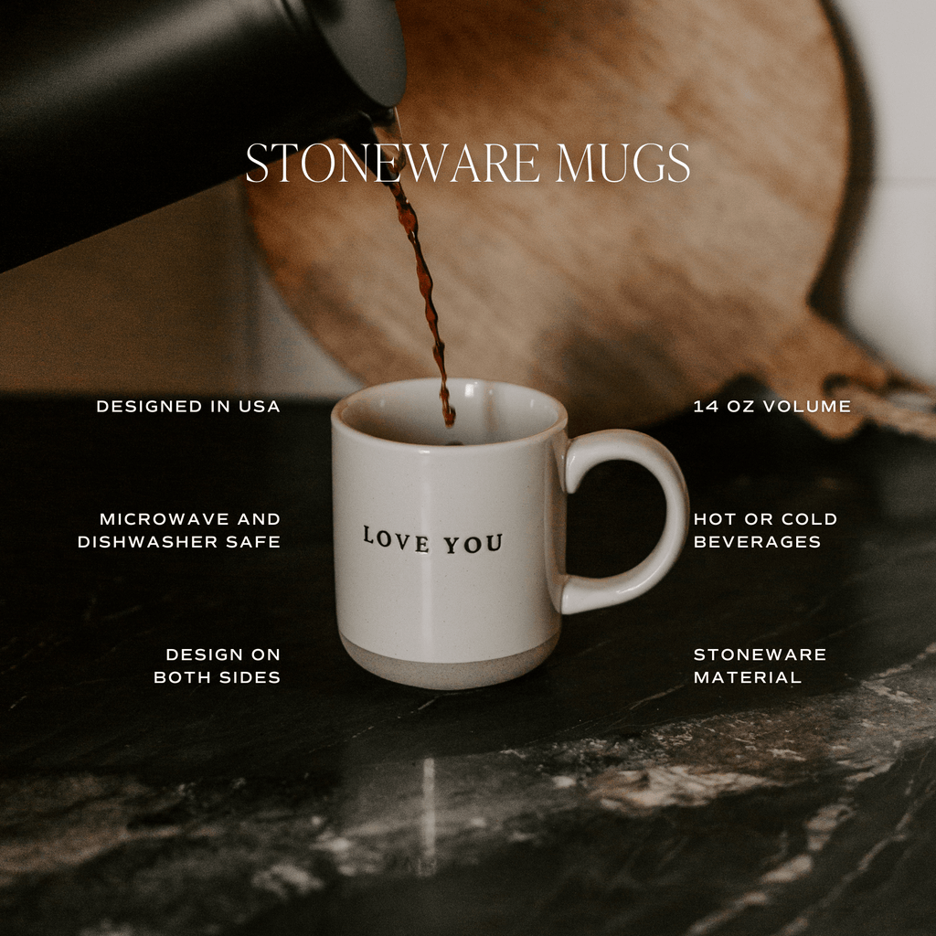 Gingerbread 14 oz Stoneware Coffee Mug