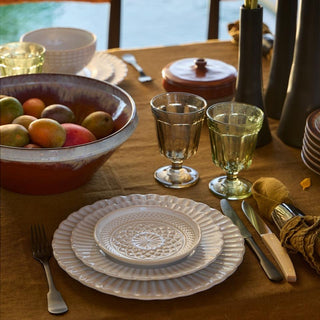 COSTA NOVA Cristal Salad / Dessert Plate, White – Side & Dessert Plate