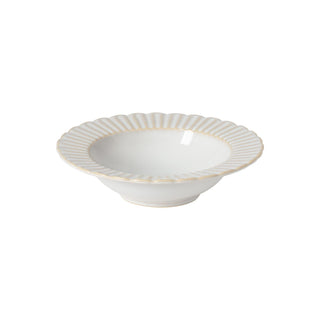 COSTA NOVA Cristal Soup / Pasta Plate, Nacar / White – Deep Serving Plate