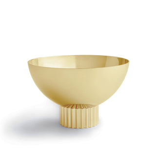 Striations Gold Nut Bowl