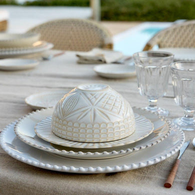 COSTA NOVA Cristal Soup / Cereal Bowl, White – Classic Table Bowl