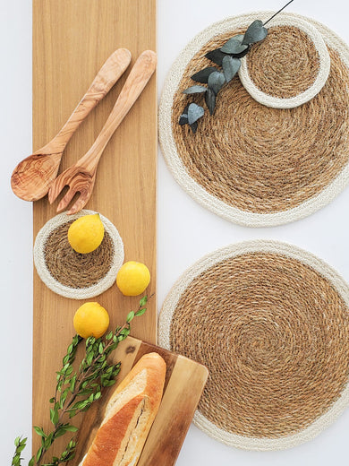 Savar Natural Fiber Placemats – Set of 4