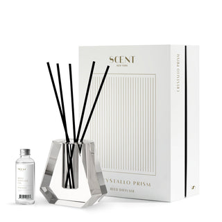 Crystallo Prism Reed Diffuser | Luxury Crystal Home Fragrance