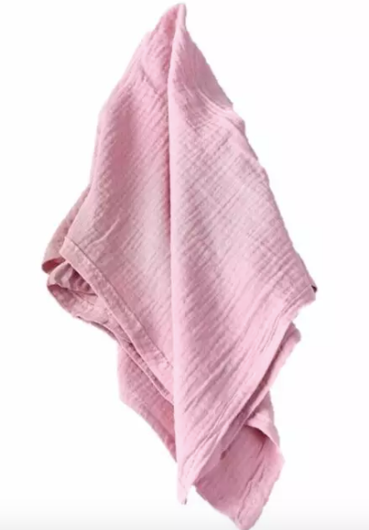 Elegant Crinkle Cotton Dinner Napkins – 4-Piece Soft Textured Set