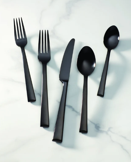 Lenox Colebrook Onyx  5-Piece Place Setting, 18/10 stainless steel
