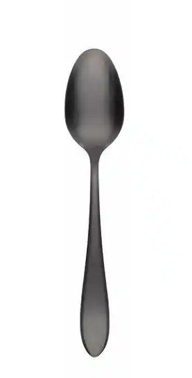 Cambridge Delia Black Dinner Spoon - Set of 6, stainless steel